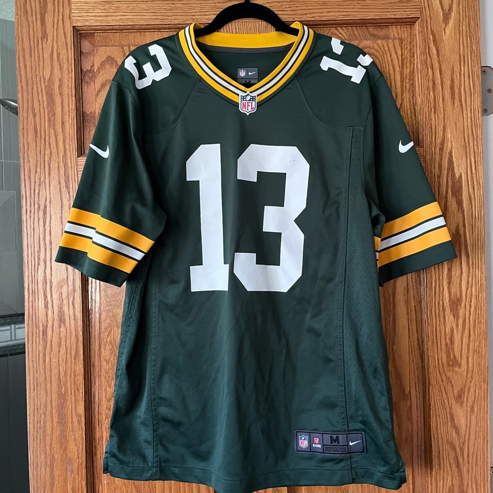 Allen Lazard Nike Green Bat Packers Jersey - Picture 2 of 5